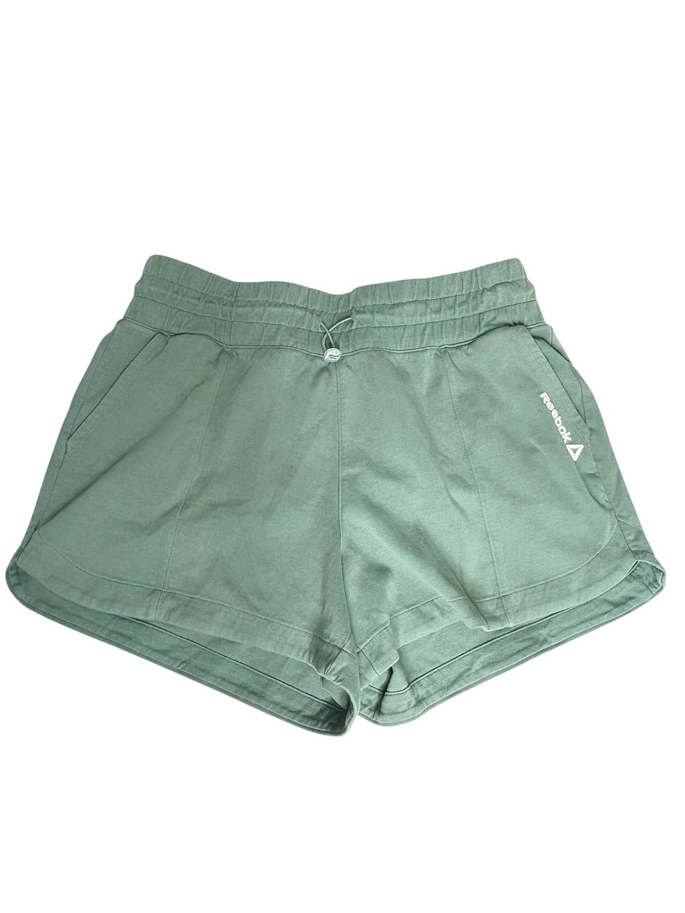 Reebok Womens Activewear Green 4" Shorts